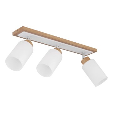 Globo - Spot 3xE27/60W/230V beige/blanc