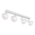 Globo - Spot 4xE14/40W/230V blanc