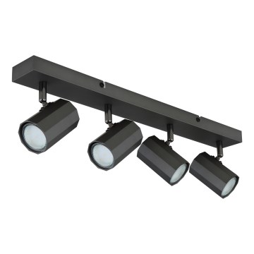Globo - Spot 4xGU10/25W/230V noir