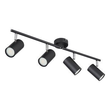 Globo - Spot 4xGU10/25W/230V noir