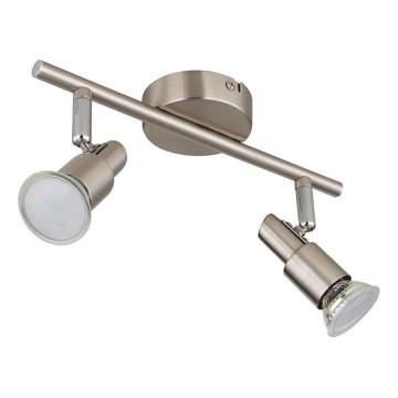 Globo - Spot LED 2xGU10/3W/230V