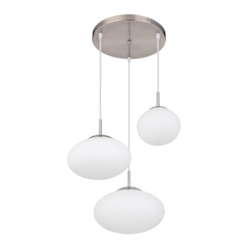 Globo - Suspension avec fil 3xE27ILLU/60W/230V