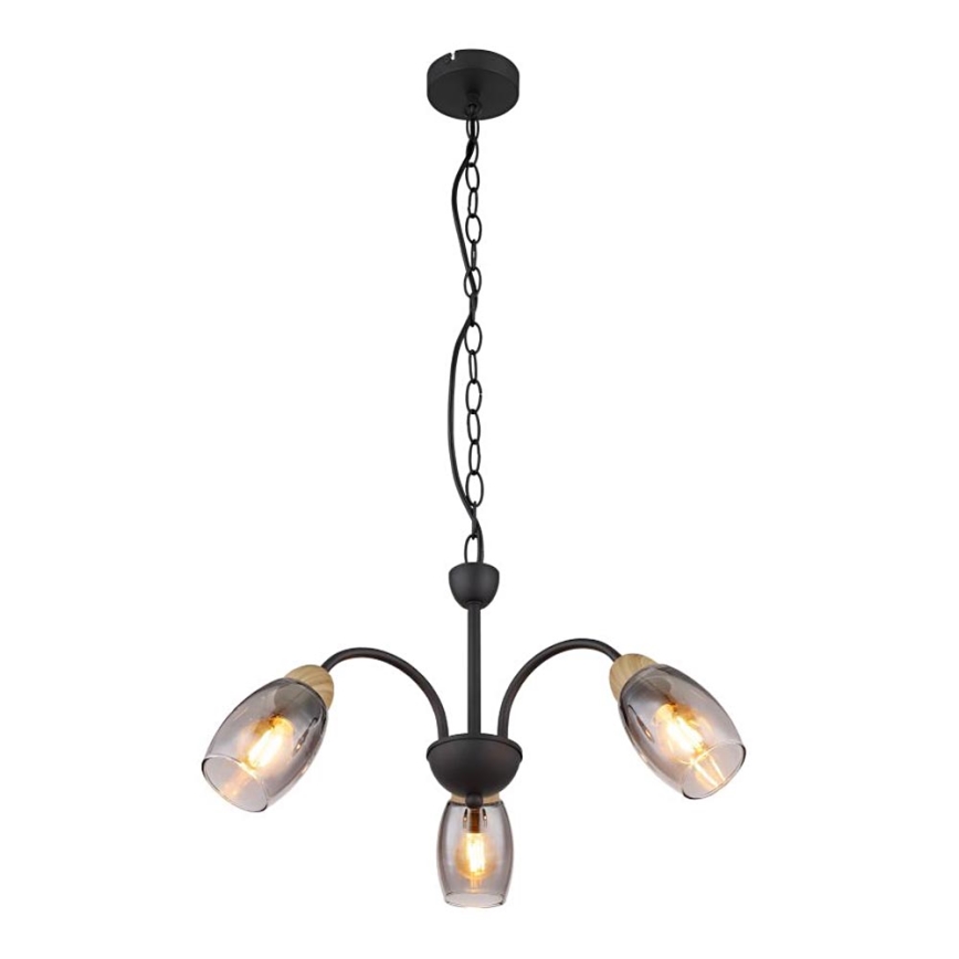 Globo - Suspension chaîne 3xE14/25W/230V