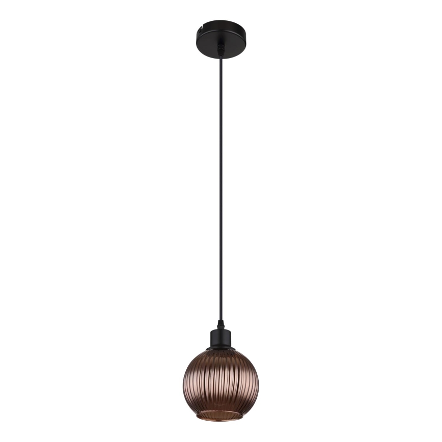 Globo - Suspension filaire 1xE27/25W/230V d. 15 cm cuivre