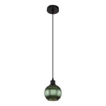 Globo - Suspension filaire 1xE27/25W/230V d. 15 cm vert