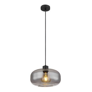 Globo - Suspension filaire 1xE27/40W/230V d. 28 cm gris