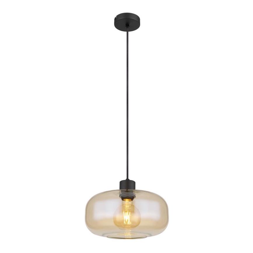 Globo - Suspension filaire 1xE27/40W/230V d. 28 cm transparent