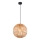 Globo - Suspension filaire 1xE27/60W/230V bambou