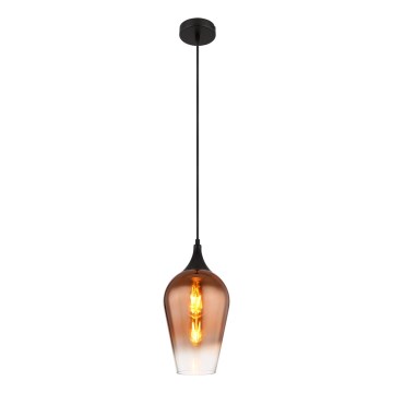 Globo - Suspension filaire 1xE27/60W/230V d. 18 cm cuivre