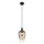 Globo - Suspension filaire 1xE27/60W/230V d. 18 cm noir