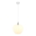 Globo - Suspension filaire 1xE27/60W/230V d. 29 cm blanc