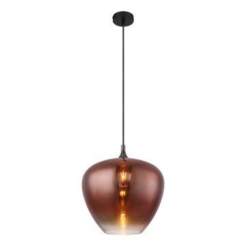 Globo - Suspension filaire 1xE27/60W/230V d. 40 cm cuivre