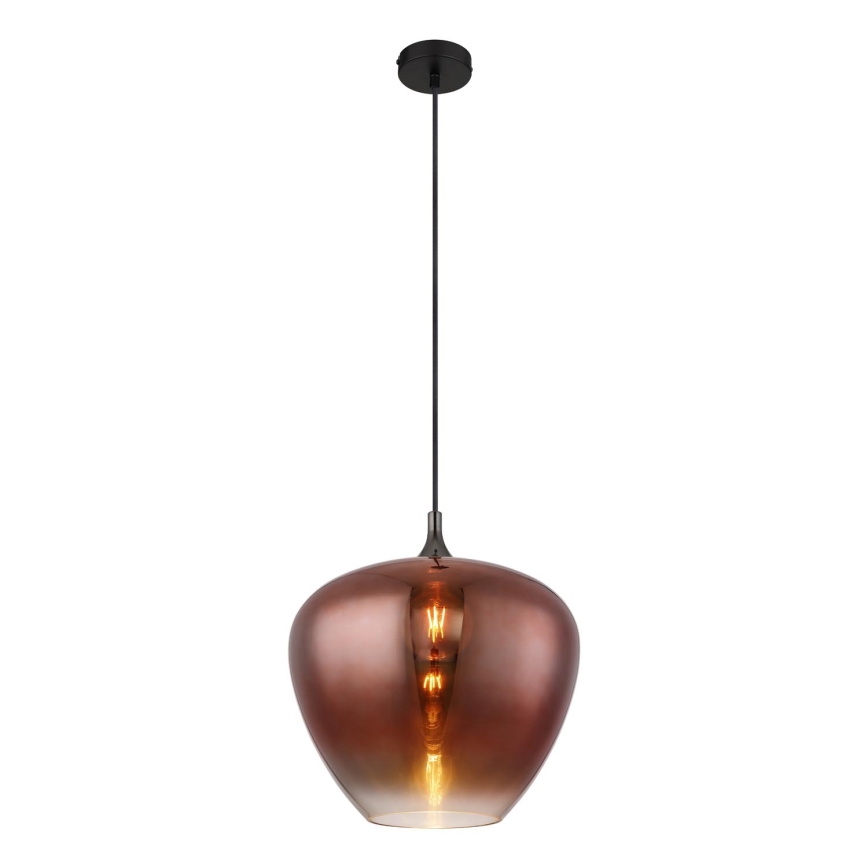 Globo - Suspension filaire 1xE27/60W/230V d. 40 cm cuivre