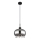 Globo - Suspension filaire 1xE27/9W/230V d. 28 cm noir