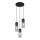 Globo - Suspension filaire 3xE27/25W/230V d. 30 cm noir