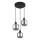 Globo - Suspension filaire 3xE27/25W/230V