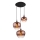 Globo - Suspension filaire 3xE27/40W/230V cuivre