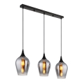 Globo - Suspension filaire 3xE27/60W/230V