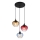 Globo - Suspension filaire 3xE27/60W/230V