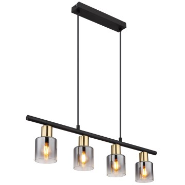 Globo - Suspension filaire 4xE14/25W/230V