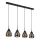 Globo - Suspension filaire 4xE27/40W/230V