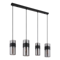 Globo - Suspension filaire 4xE27/60W/230V