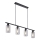 Globo - Suspension filaire 4xE27/60W/230V noir