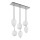 Globo - Suspension filaire 6xE14/40W/230V chrome brillant
