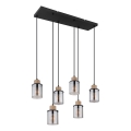Globo - Suspension filaire 6xE27/15W/230V
