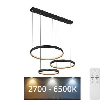 Globo - Suspension filaire à intensité variable LED/55W/230V 2700-6000K + télécommande