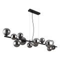 Globo - Suspension filaire LED 13xG9/3,5W/230V fumé/noir
