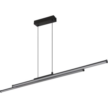 Globo - Suspension filaire LED/24W/230V 3000K noir