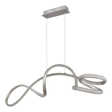 Globo - Suspension filaire LED/40W/230V chrome mat