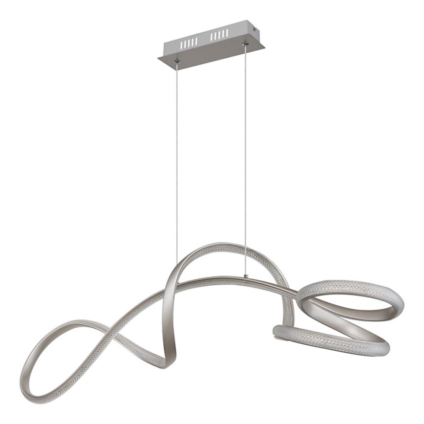 Globo - Suspension filaire LED/40W/230V chrome mat
