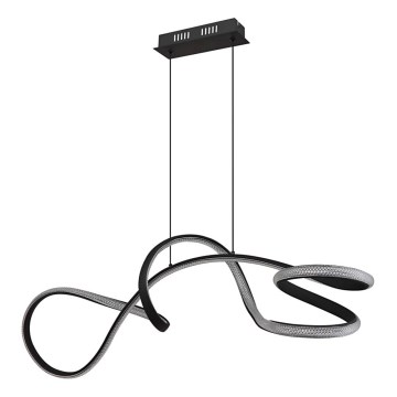 Globo - Suspension filaire LED/40W/230V noir