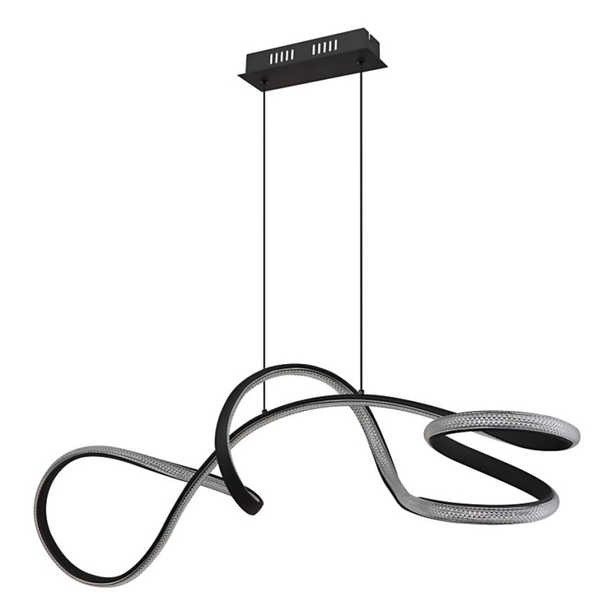 Globo - Suspension filaire LED/40W/230V noir