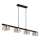 Globo - Suspension filaire LED 4xGX53/6W/230V fumé/marron