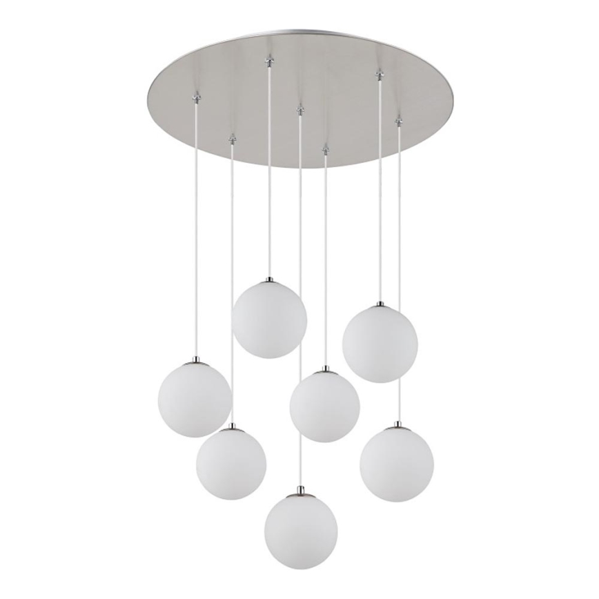 Globo - Suspension filaire LED 7xG9/3,5W/230V blanc
