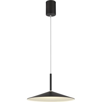 Globo - Suspension LED sur câble, 18W, 230V, 4000K, noire