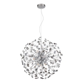 Globo - Suspension LED sur câble 9x G9/3,5 W/230 V Ø 60 cm chromé brillant