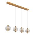 Globo - Suspension LED sur câble LED/32W/230V 3000K dorée