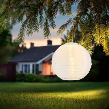 Globo - Suspension solaire LED/0,5W/3V IP44 blanc