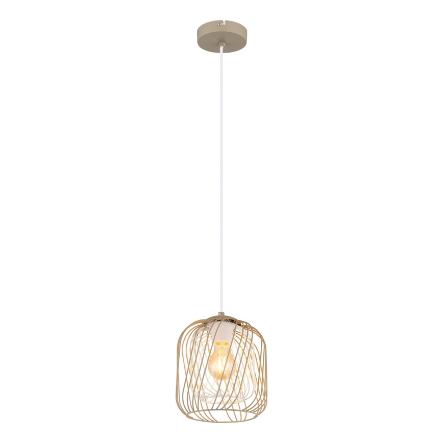Globo - Suspension sur câble 1 x E27 / 40 W / 230 V, Ø 18 cm