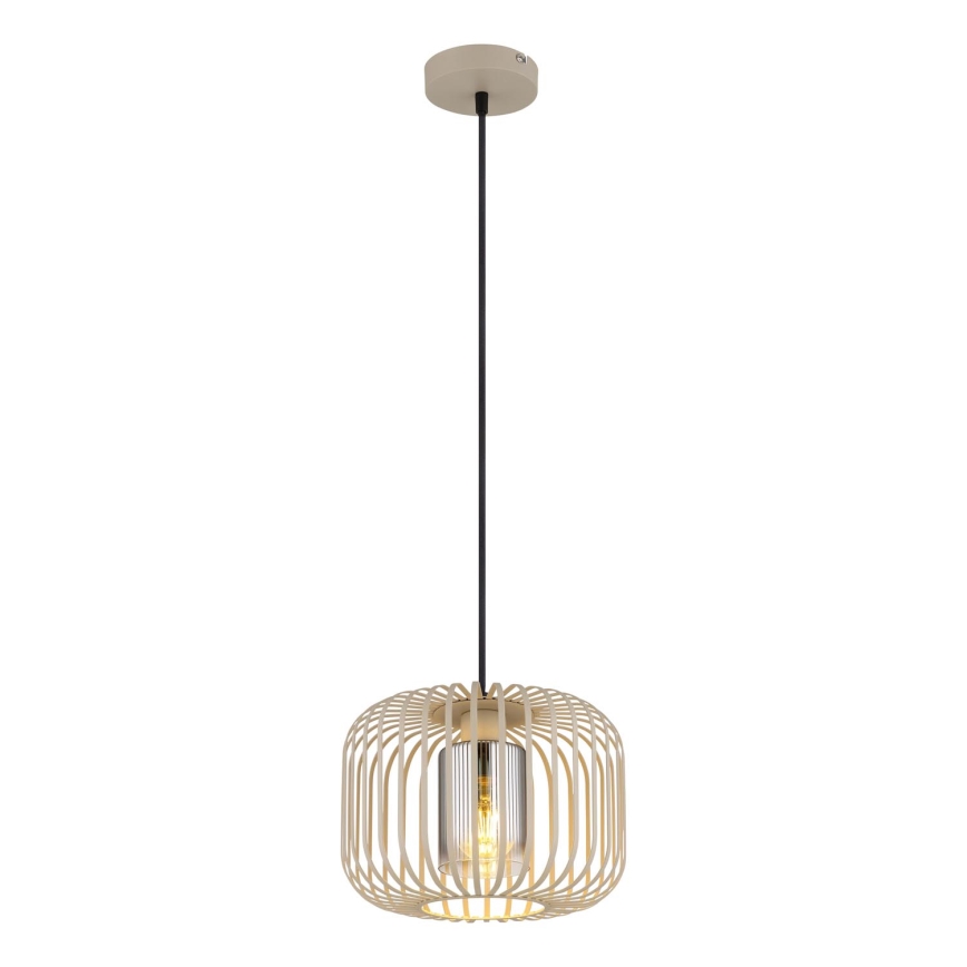 Globo - Suspension sur câble, 1x E27/40W/230V, Ø 28 cm