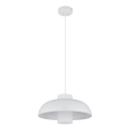 Globo - Suspension sur câble 1xE27/60W/230V blanche