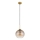Globo - Suspension sur câble 1xE27/60W/230V laiton