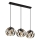 Globo - Suspension sur câble 3xE27/40W/230V