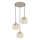 Globo - Suspension sur câble 3xE27/40W/230V