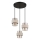 Globo - Suspension sur câble 3xE27/40W/230V travertin