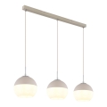 Globo - Suspension sur câble 3xE27/60W/230V